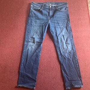 American Eagle Dark Wash Jeans/ 36x32